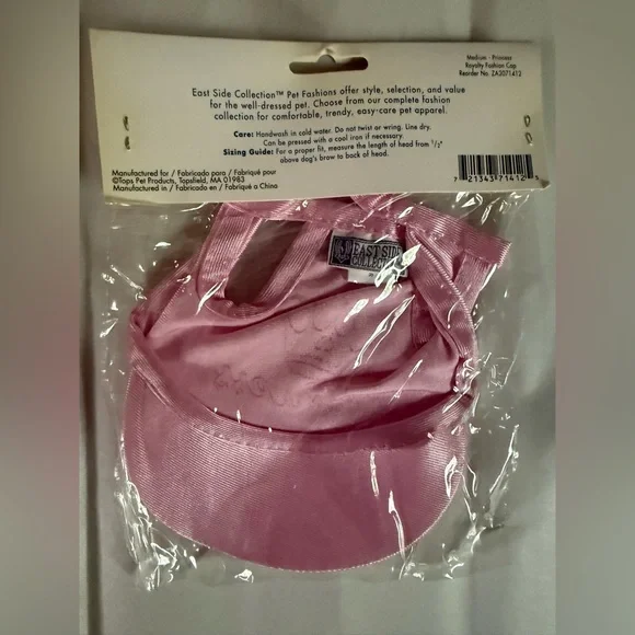 Pink Princess Dog Shirt & Hat NWT - Picture 7 of 7